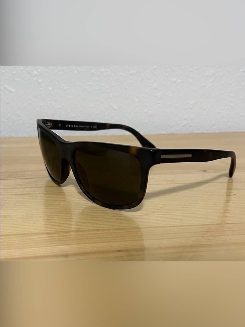 Prada Tortoiseshell Frame Sunglasses